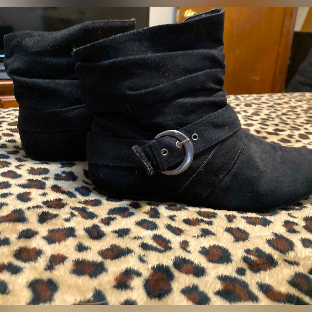 Bamboo Black Boots